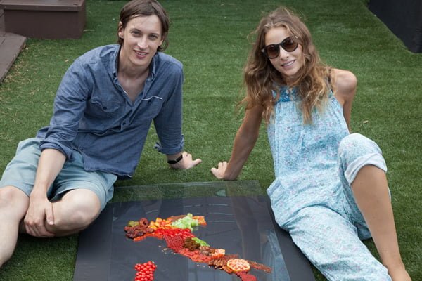 Food Maps by Henry Hargreaves and Caitlin Levin - behind the scenes