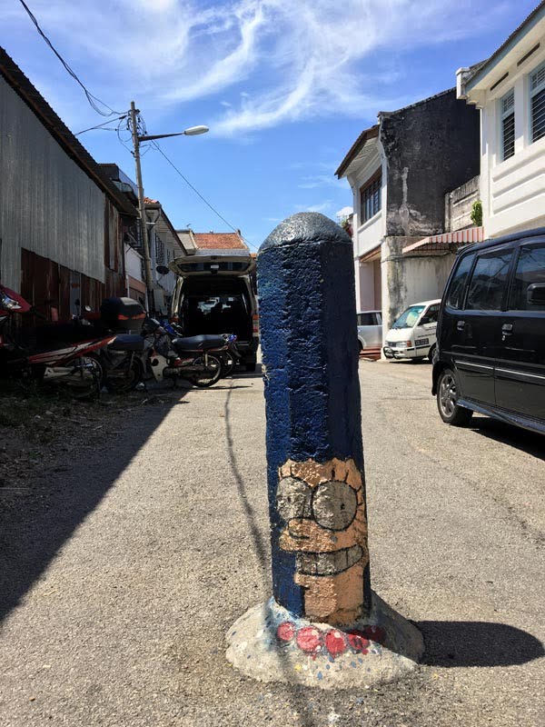 Penang Street Art - Lorong Soo Hong Marge Simpson