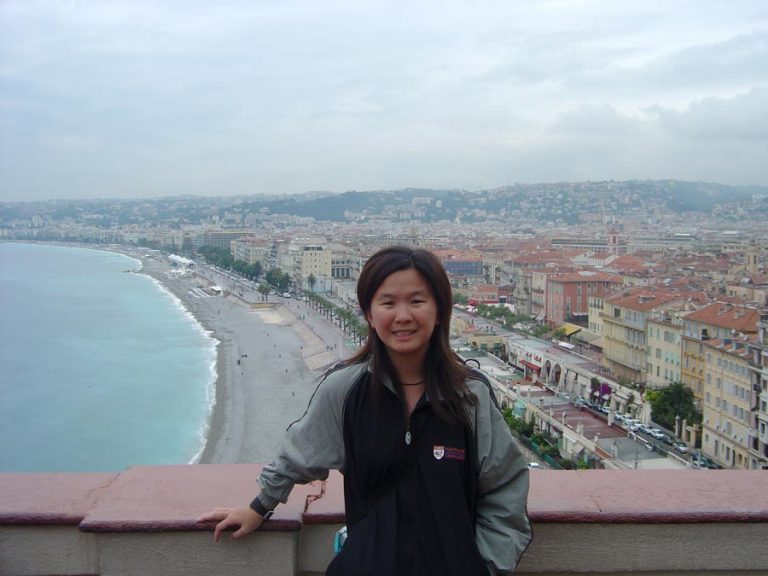 France Nice Chateau Hill Selfie