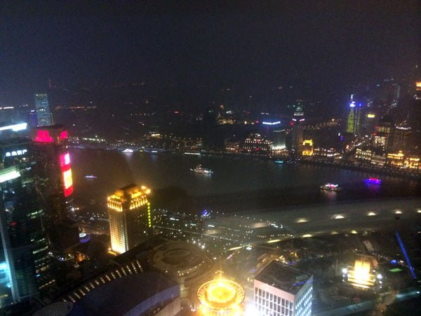 Shanghai Spring - Pearl Tower Upper Ball View
