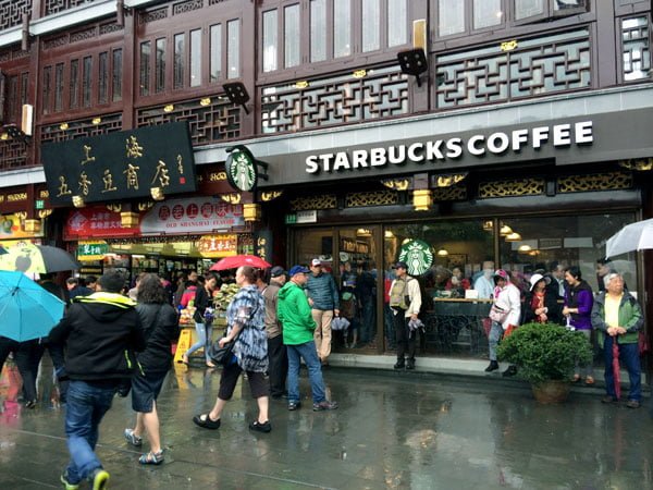 Shanghai Yuyuan Starbucks