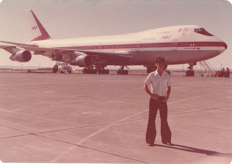 My Dad the Pilot - Vintage photo