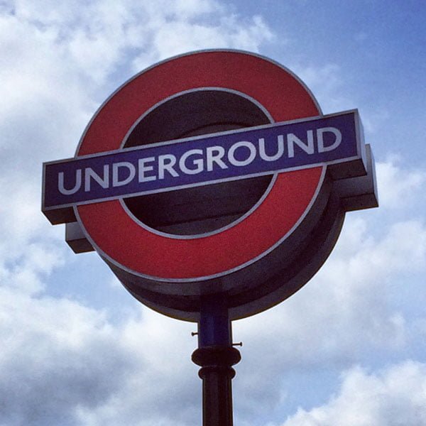 London Work Trip - Underground Tube
