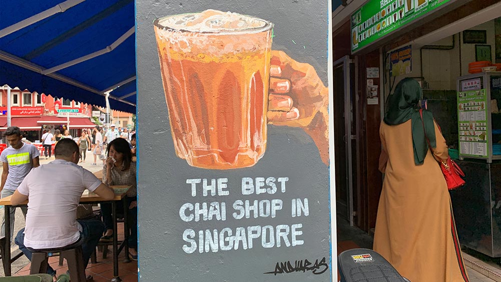 Singapore Street Art Gelam Gallery Chai