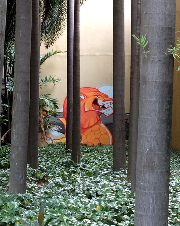Singapore Street Art - Merlion LR