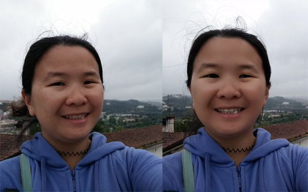 Portugal - Oppo Beauty Mode Comparison