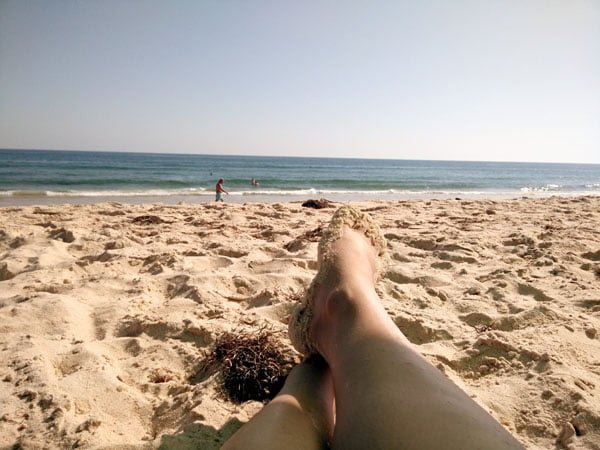 Portugal - Tavira Beach Feet