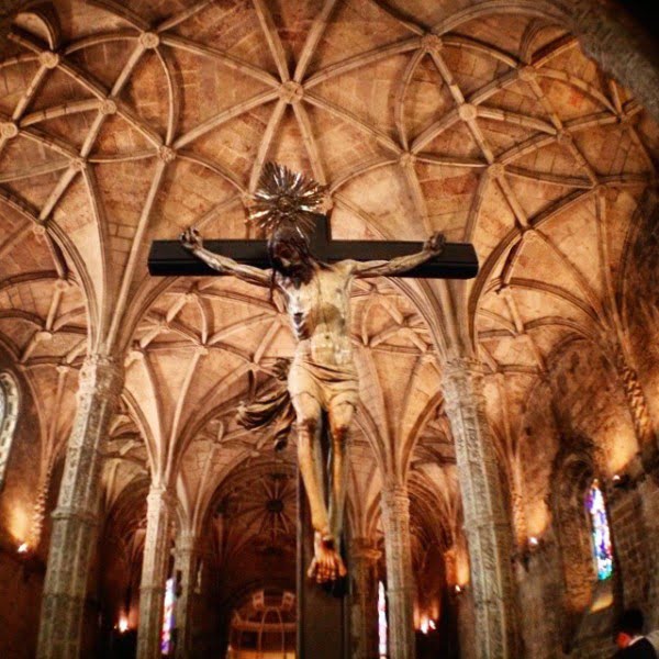 Portugal - Lisbon Belem Monastery Church Cross
