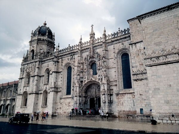 Portugal - Lisbon Belem Monastery Church Exterior