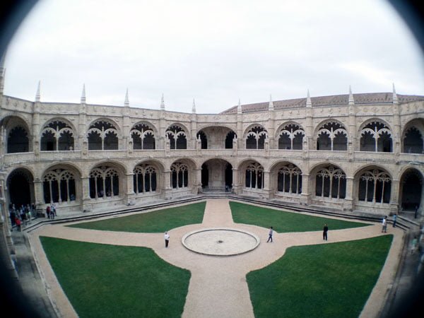 Portugal - Lisbon Belem Monastery Courtyard
