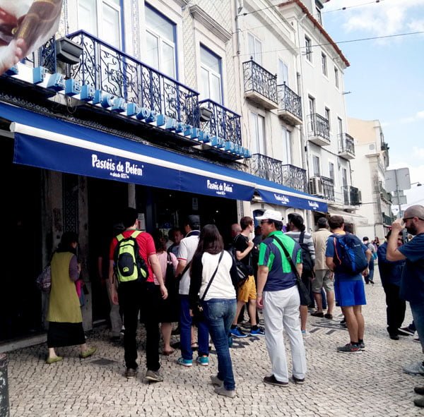 Portugal - Lisbon Belem Pasteis de Belem Entrance