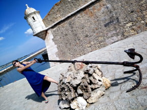 Portugal - Lagos Fort Anchor