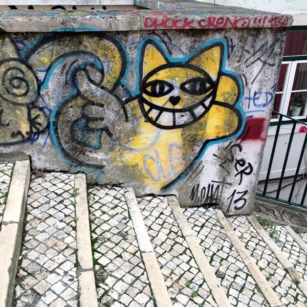 Portugal - Lisbon Street Art GAU Chat