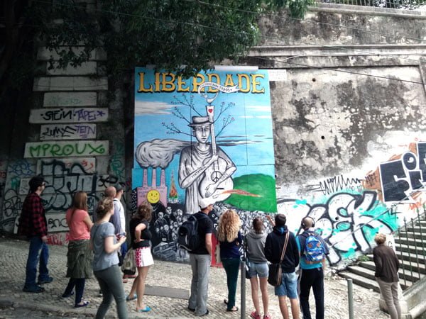 Portugal - Lisbon Street Art GAU Liberdade