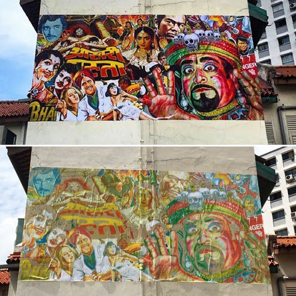 Singapore Street Art - Mojoko Belilios Lane