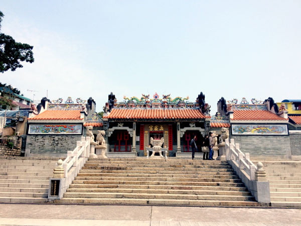 Hong Kong Cheung Chau - Pak Tai Temple Exterior