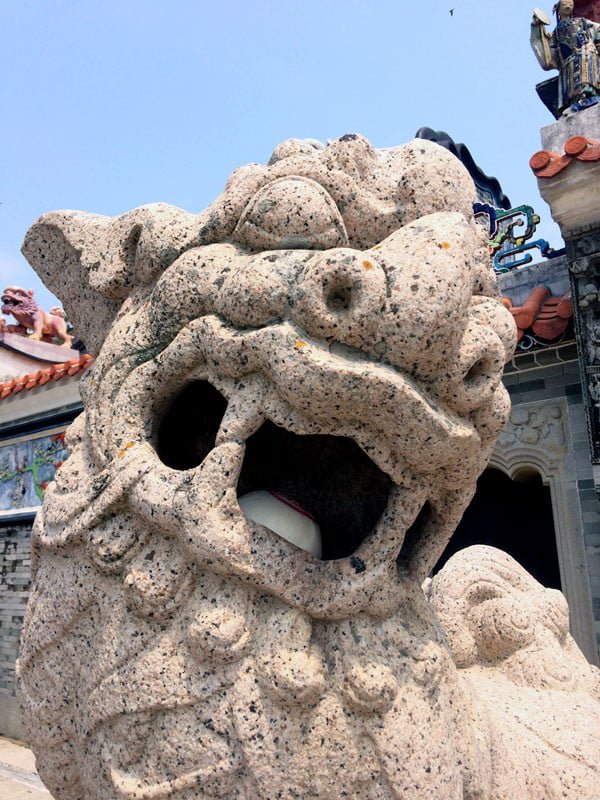 Hong Kong Cheung Chau - Pak Tai Temple Lion