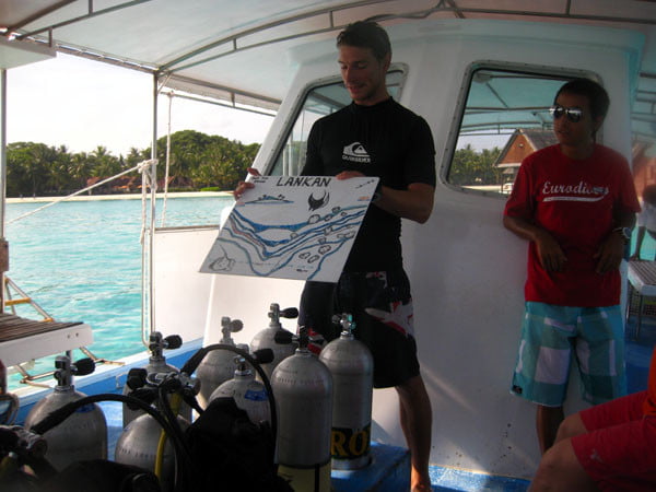 Club Med Kani Maldives Dive Briefing