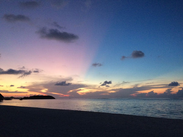 Club Med Kani Maldives Sunset Half Sky