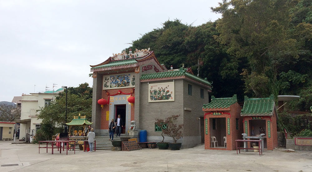 Hong Kong Lamma Island Sok Kwu Wan Tin Hau Temple