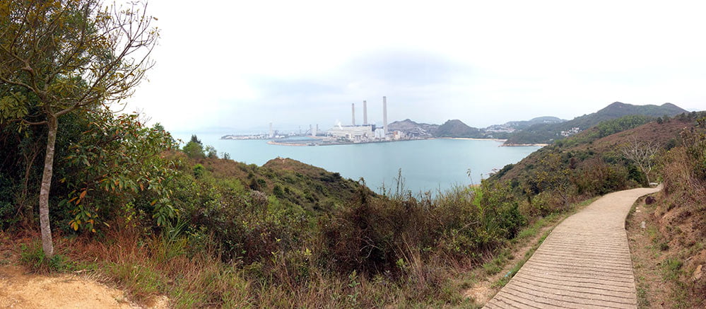 Hong Kong Lamma Island Trail View Hung Shing Ye
