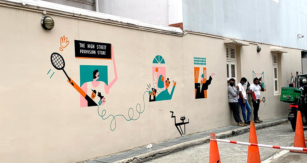 Singapore Street Art Bugis 8EyedSpud Diverse Neighbourhood