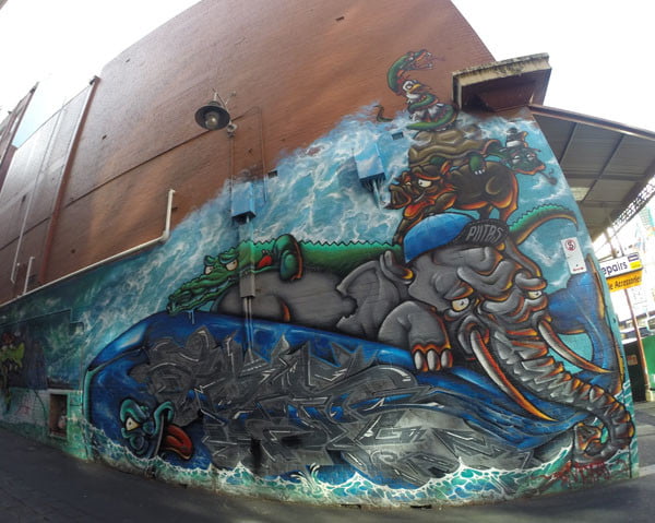 Melbourne Street Art - Snider Putas