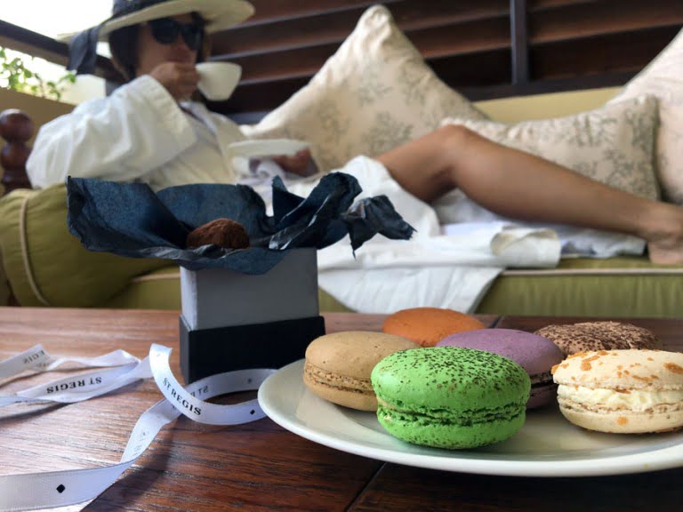 vBali St Regis Balcony Macarons