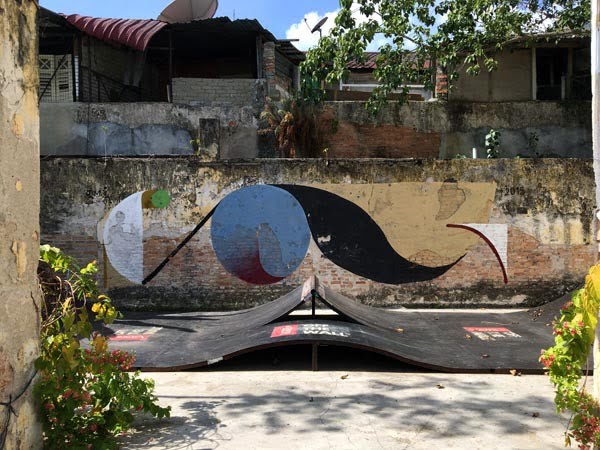 Penang Street Art - Hin Bus Depot YES