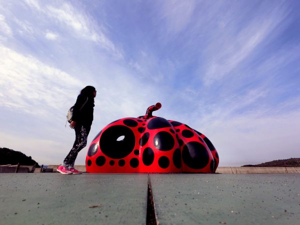 Setouchi Triennale 2016 - Naoshima Red Pumpkin