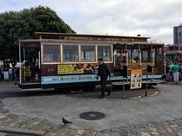 San Francisco - Cable Car Turntable