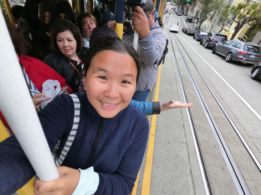 San Francisco - Cable Car on the go