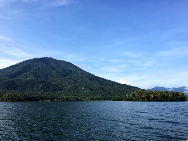 South Sumatra Ranau Lake Marisa Island
