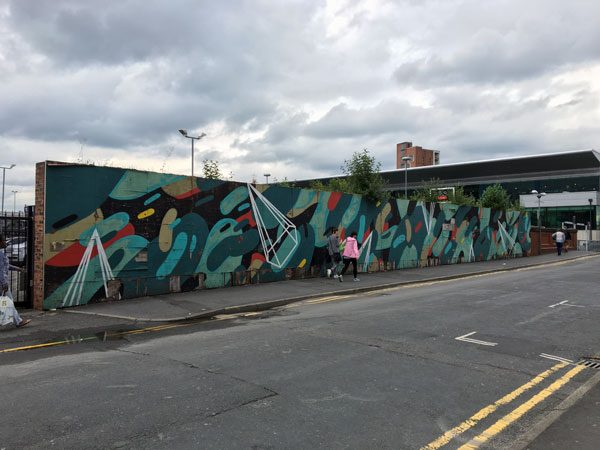 Manchester Street Art Long Wall