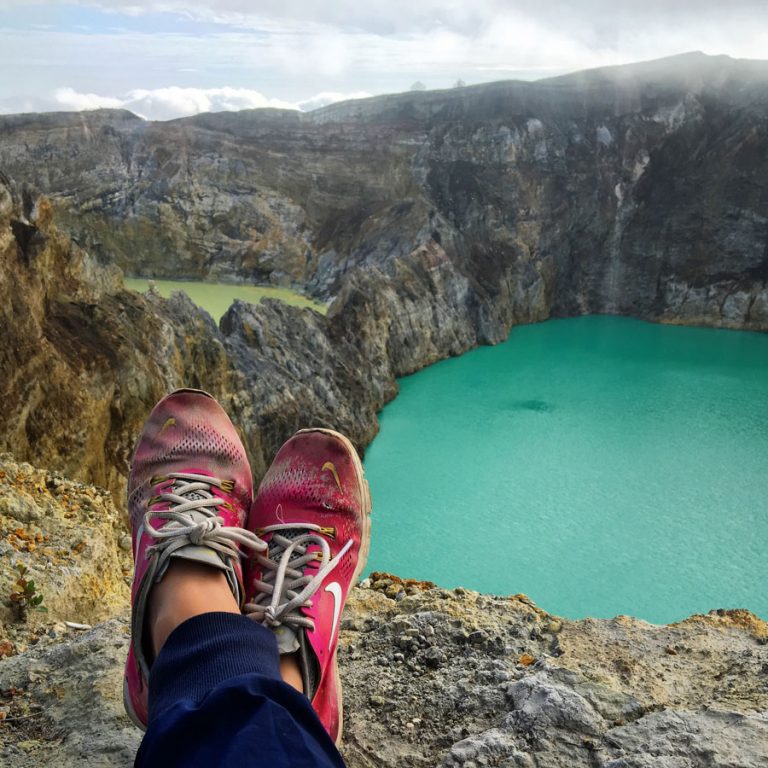 Flores Kelimutu Lake Shoes