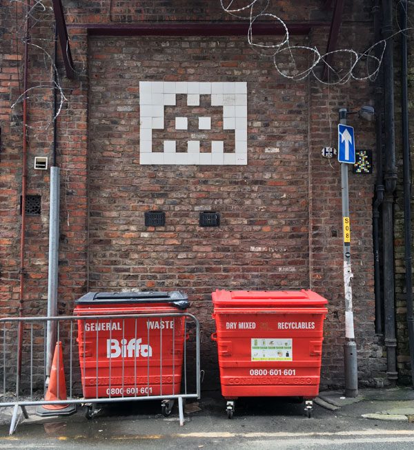 Manchester Street Art Invader