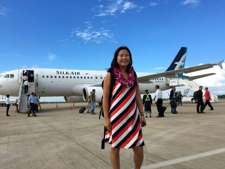 Laos Silkair Inaugural Flight Me L