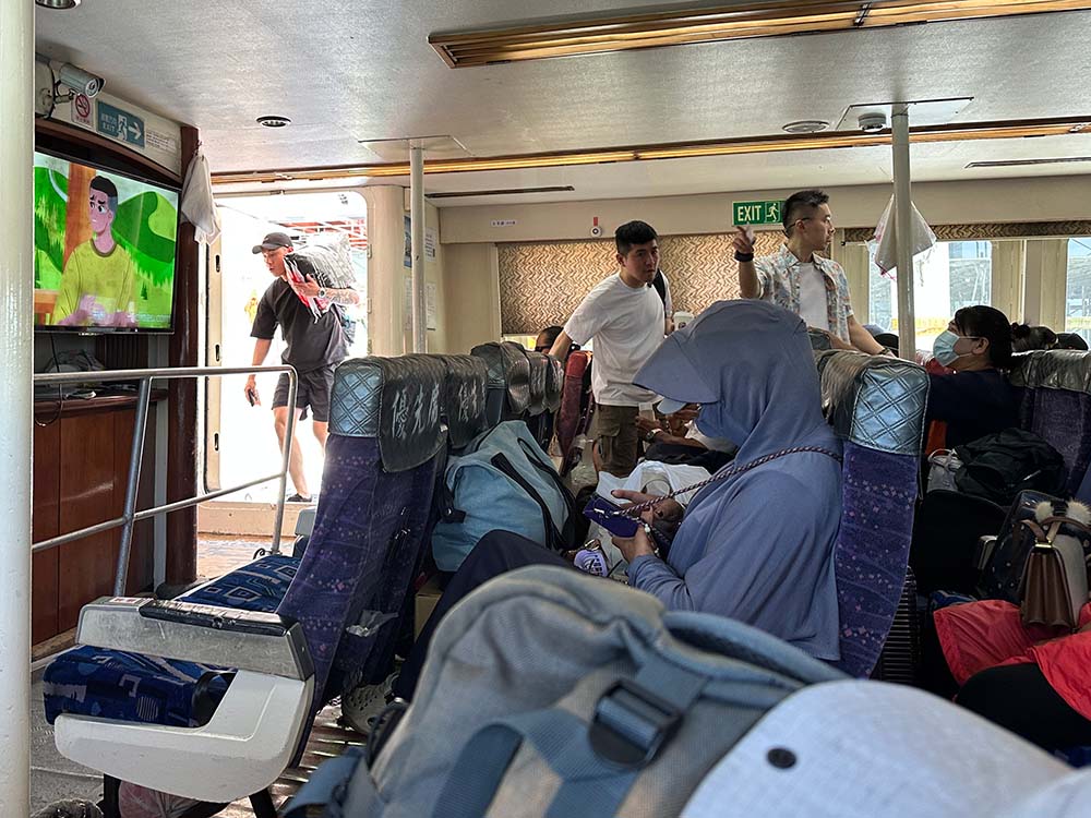 Taitung Fugang Harbour Lanyu Ferry Seats