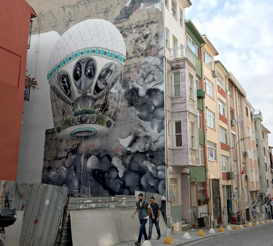 Istanbul Kadikoy Street Art Claudio Ethos