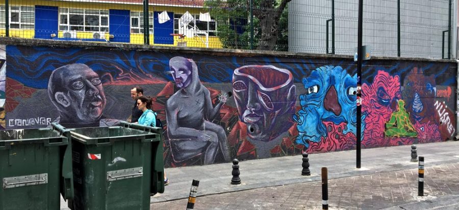 Istanbul Kadikoy Street Art Wall