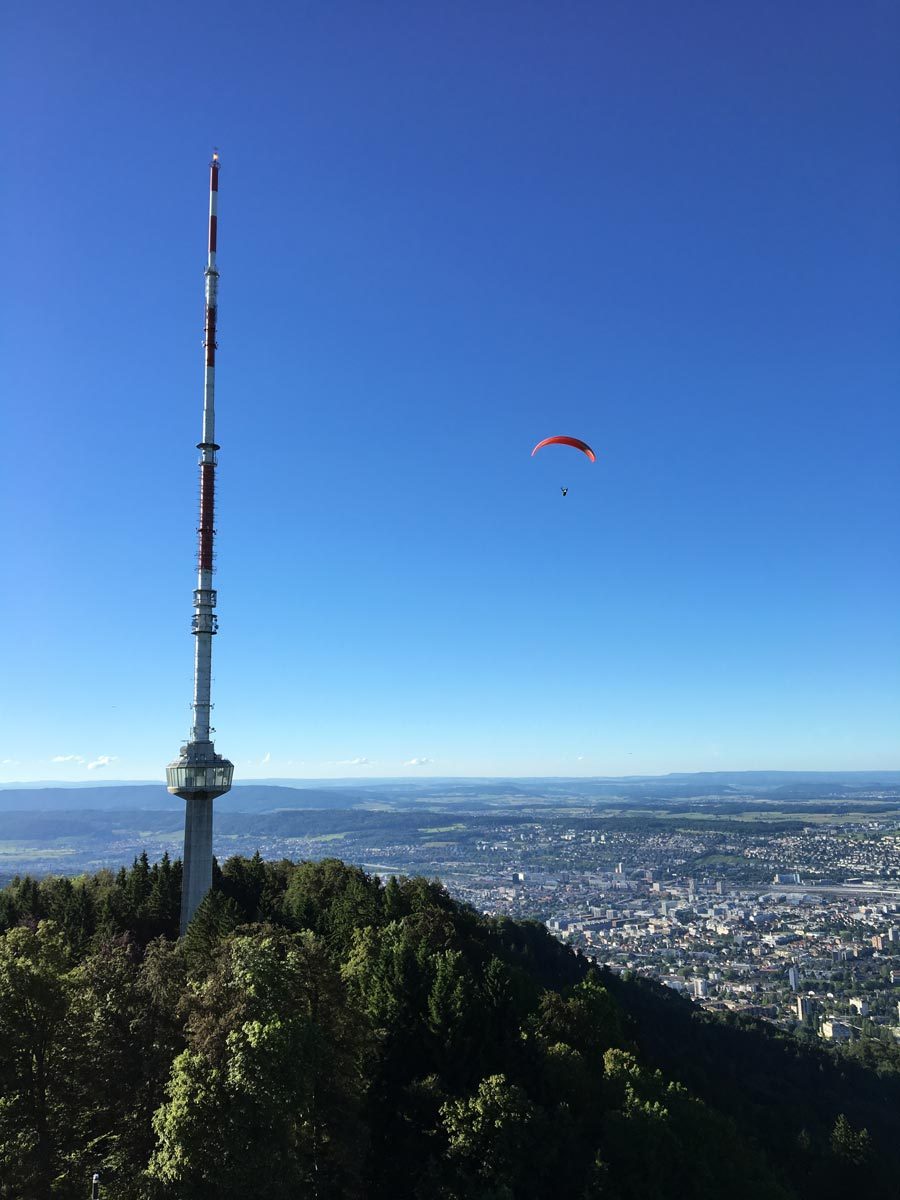 Zurich Uetliberg Tower Glider