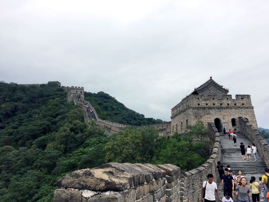 Beijing Mutianyu Great Wall Tower Up