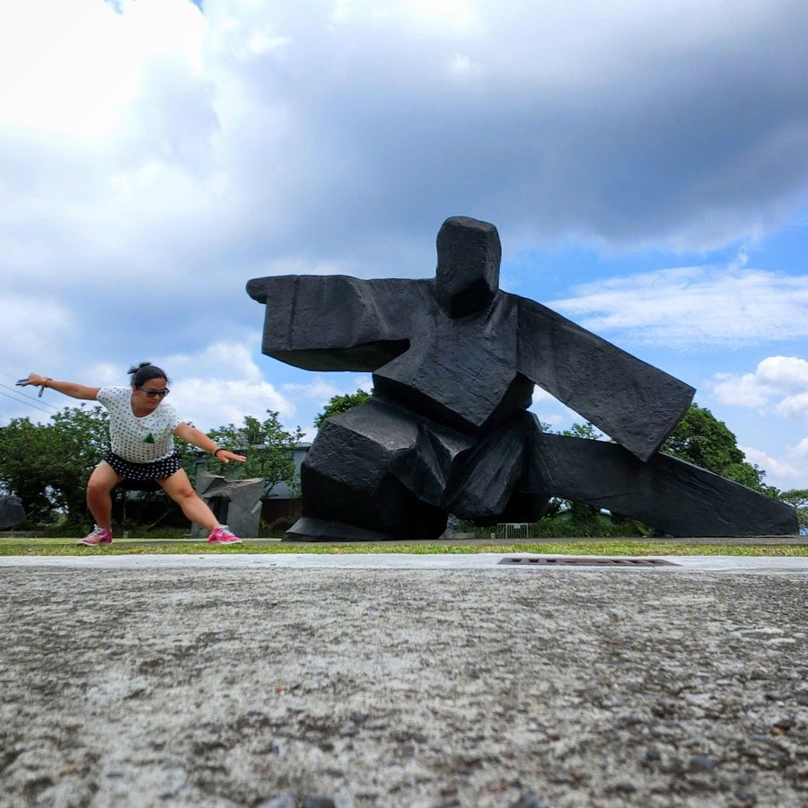 New Taipei Jinshan Juming Museum Statue Me