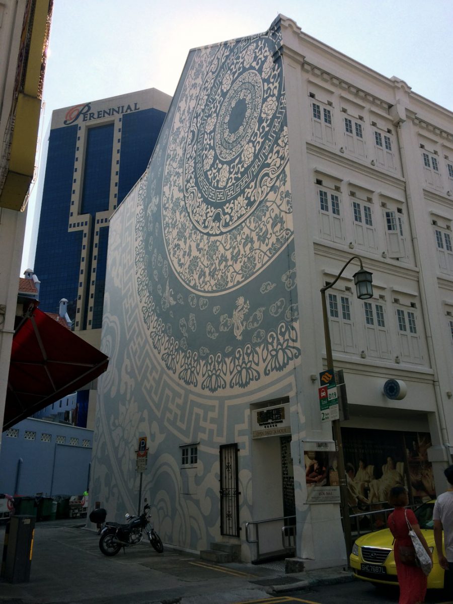 Singapore Street Art Mosque Street Porcelain