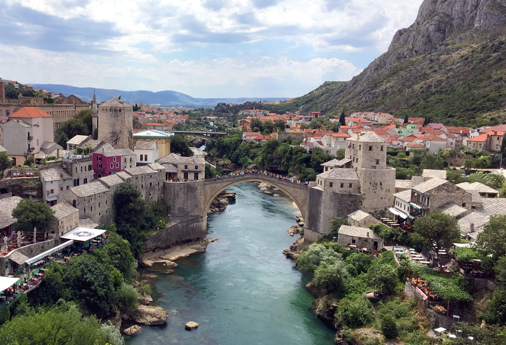 Mostar Stari Most Tower View