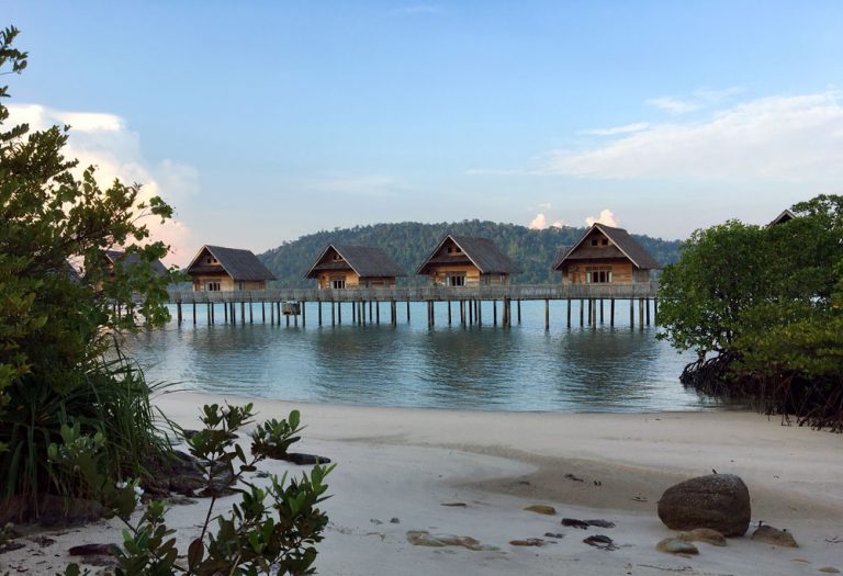 Telunas Private Island Villas Row