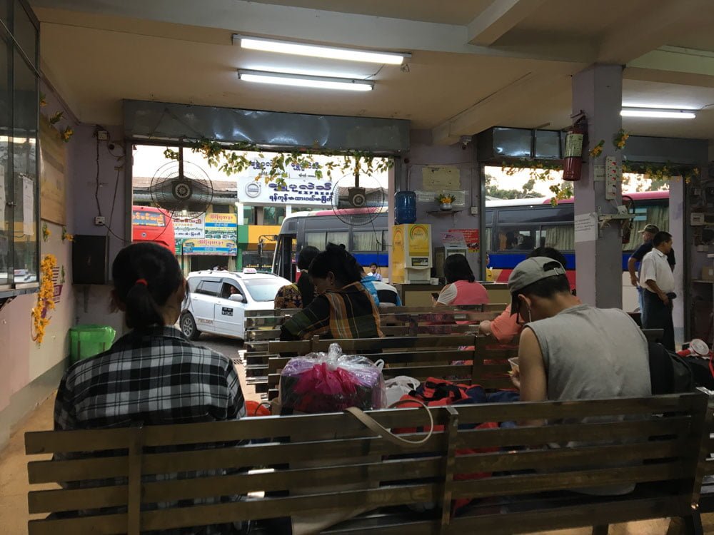 Yangon Aung Mingalar Bus Station