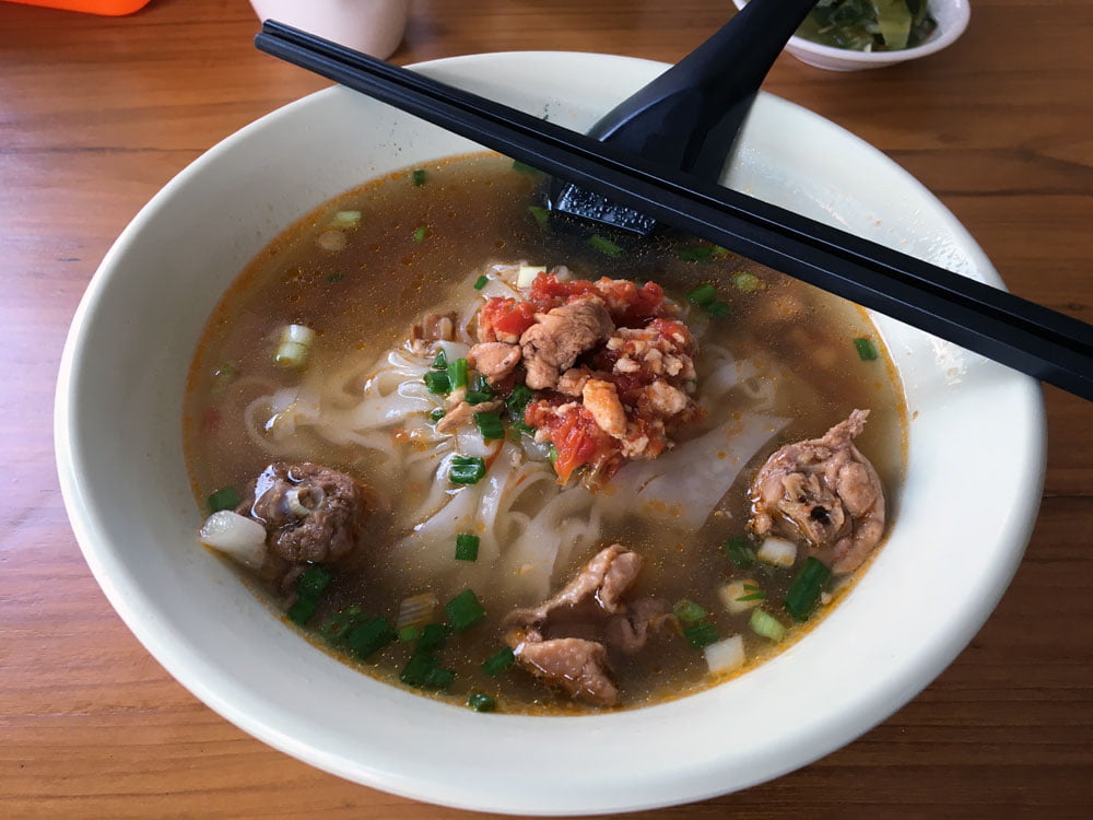 Yangon Aung Mingalar Shan Noodle Sticky Soup