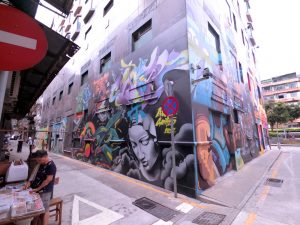 Macao Street Art Hotel SunSun Back Alley
