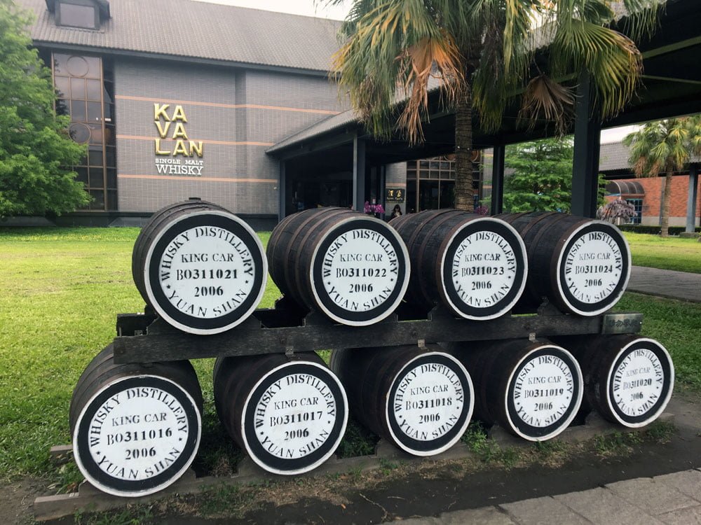 Yilan Kavalan Whisky Barrels